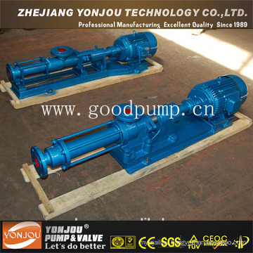 Textile Dyes Viscous Slurry Transfer Single Screw Pump/ Screw Pump for Waste Paper Slurry